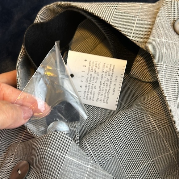 NJAL Not Just A Label Clotilde Plaid Culotte Harem Trouser Pant SzS - Picture 6 of 8